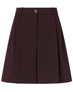 Pinko Short Shorts - Purple