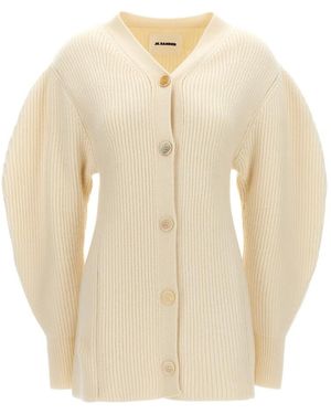 Jil Sander Cardigans - Natural