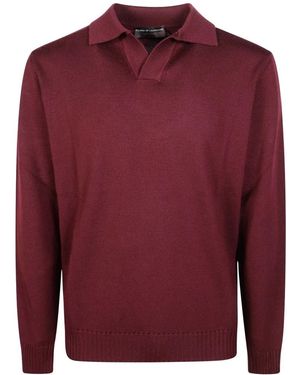 FILIPPO DE LAURENTIIS Polo Shirts - Rojo