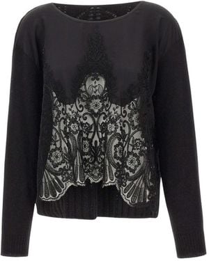 Maurizio Mykonos Round-Neck Knitwear - Noir