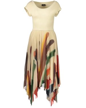 Desigual Vest Brushes Lacroix - Metallic