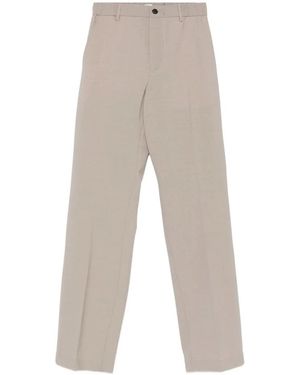Covert Straight Trousers - Grijs