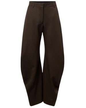 Acne Studios Ak0923 Wide Hosen - Braun