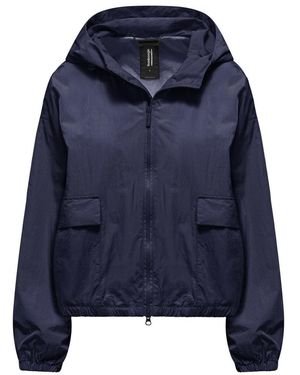 Bomboogie Korte Nylon Jas - Blauw