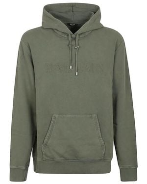 Balmain Hoodies - Verde
