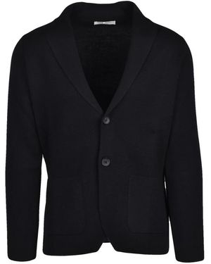 FILIPPO DE LAURENTIIS Truien & Vesten ,Zwart ,Wol Giacca