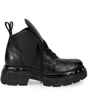 GIO+ Lace-Up Boots - Black