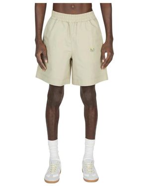 Diomene Geborduurde Shorts - Naturel