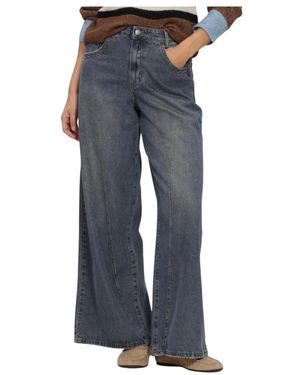 Object Jeans ,Blauw ,Katoen Objdipsy Mw Lo Long Jeans 146