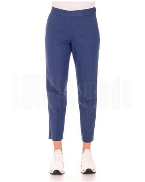 Aspesi Cropped Trousers - Blue