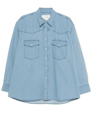 Studio Nicholson Denim Shirts - Blue