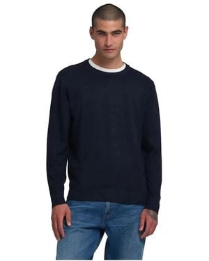 Replay Round-Neck Knitwear - Bleu