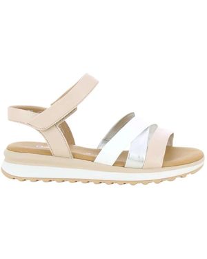 Gabor Schoenen ,Leer 82.844 Sandal - Wit