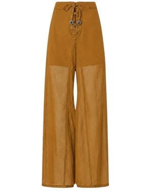 Pinko Wide Pants - Brown