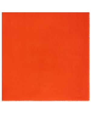 Fendi Weicher cashmere schal für frauen - Orange
