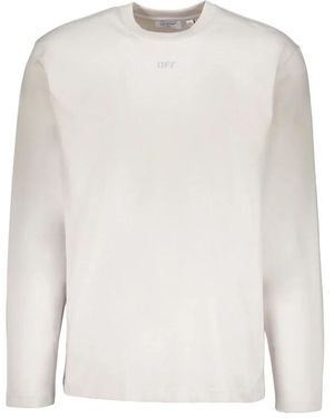 Off-White c/o Virgil Abloh Long Sleeve Tops - White