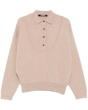Jacquemus La Maille Vareuse Pallone - Natur