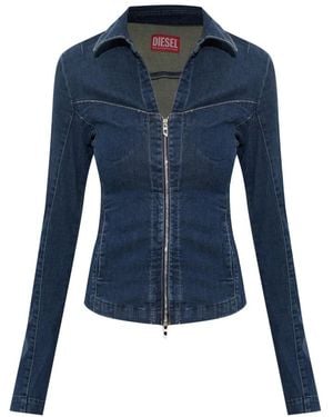 DIESEL Denim Shirts - Blu