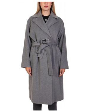 HUGO Belted Coats - Grey