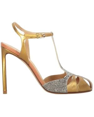 Francesco Russo High Heel Sandals - Metallic