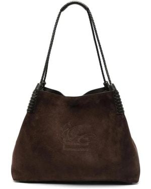 Etro Libra Tote - Braun