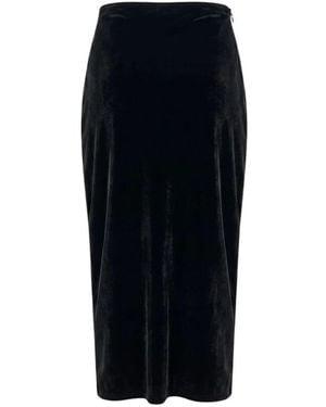 Philipp Plein Midi Skirts - Negro