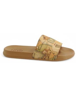 Alviero Martini 1A Classe Sliders - Metallic