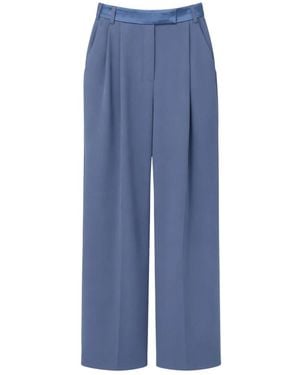 Imperial Broeken ,Blauw ,Polyester Pantalone