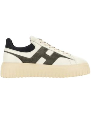 Hogan H-Stripes Sneakers - Wit