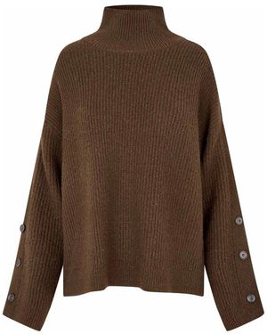 Masai Langarmshirt - Braun