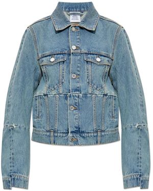 Vetements Denim Jas - Blauw
