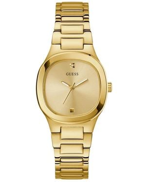 Guess Accessoires ,Geel ,Eve Horloge - Metallic