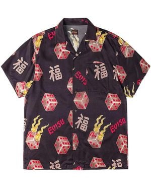 Evisu Short Sleeve Shirts - Nero