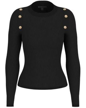 Guess Button Vonn - Zwart