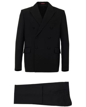 Gucci Double Breasted Suits - Negro