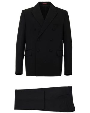 Gucci Double Breasted Suits - Negro