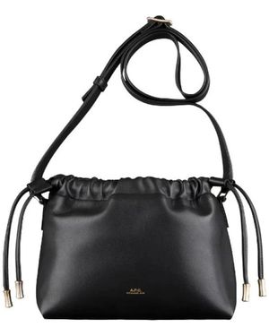 A.P.C. Small Drawstring Bag - Zwart