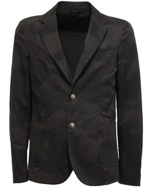 Hydrogen Tarn Stretch Jacke Made - Schwarz