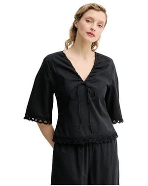 By Malene Birger Ulrikke Blouse - Zwart