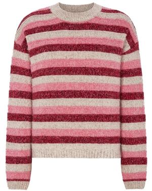 Lolly's Laundry Round-Neck Knitwear - Rojo