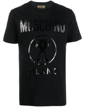 Moschino Maxi T-Shirt - Zwart