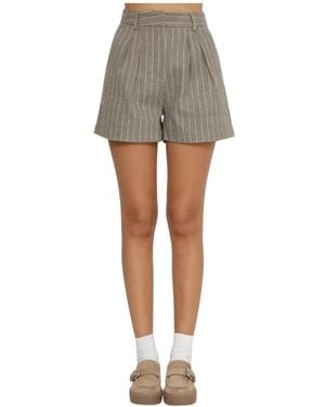 MC2 Saint Barth Aya Flanellshorts - Grau