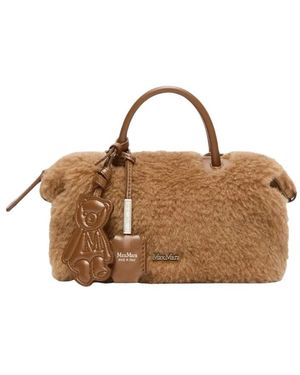 Max Mara Tassen ,Bruin ,Teddy Holdall