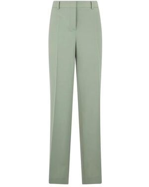 Alberta Ferretti Straight Trousers - Green