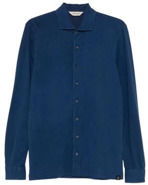 Gran Sasso Long-Sleeve Shirt - Blauw