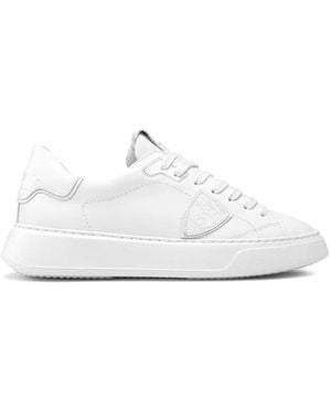 Philippe Model Schoenen ,Wit ,Temple Low