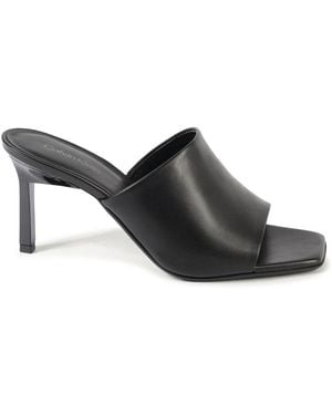 Calvin Klein Heeled Mules - Black