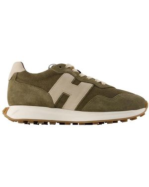 Hogan H601 Allacciato H Patch Sneakers - Braun