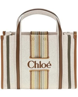 Chloé Tote Bags - Metallizzato