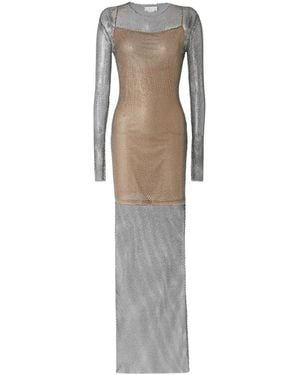 Genny Dresses > Day Dresses > Maxi Dresses - Grijs